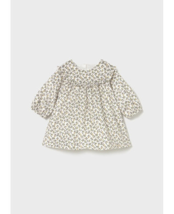 Vestito velluto stampato neonata