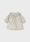 Vestito velluto stampato neonata