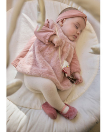 Vestito con borsa e fascia neonata