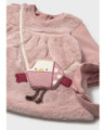 Vestito con borsa e fascia neonata