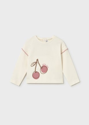 Maglietta m/l Osso-blush 6-36 mesi | Mayoral