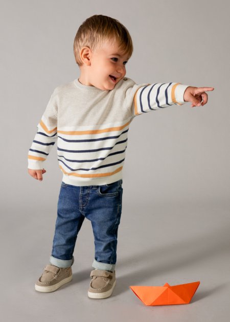 Pantalone soft denim 5 tasche lavaggio mezzo | Mayoral