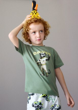 Maglietta m/c driver Verde 2-9 anni | Mayoral