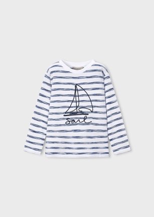Maglietta m/l righe Indaco 2-9 anni | Mayoral
