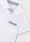 Polo m/c suiting Bianco 2-9 anni | Mayoral