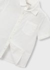Camicia m/c lino Bianco 2-9 anni | Mayoral