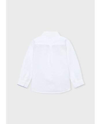 Camicia m/l lino elegante     - Mayoral