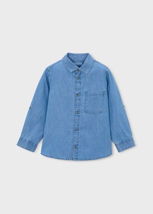 Camicia m/l denim lavaggio mezzo 2-9 anni | Mayoral