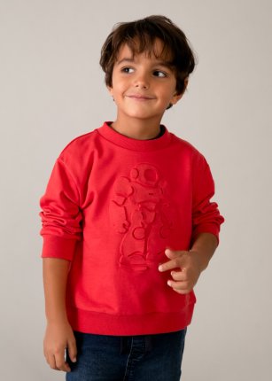 Pullover senza cappuccio Pomodoro 2-9 anni | Mayoral