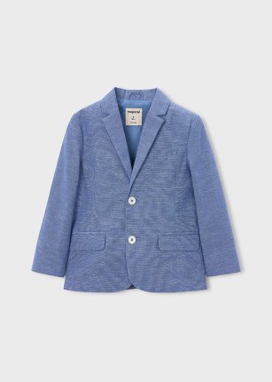 Giacca lino suiting Indaco 2-9 anni | Mayoral