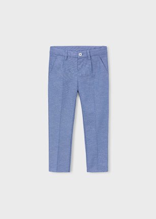 Pantalone lino elegante Indaco 2-9 anni | Mayoral