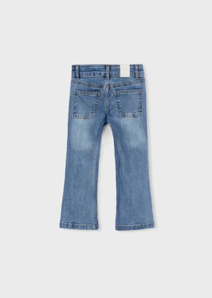 Pantalone denim flare low wai lavaggio chiaro | Mayoral
