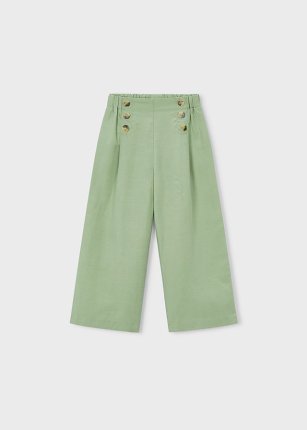 pantalone lungo fluido Muschio 2-9 anni | Mayoral