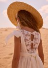 Vestito merletti Ecrù 2-9 anni | Mayoral