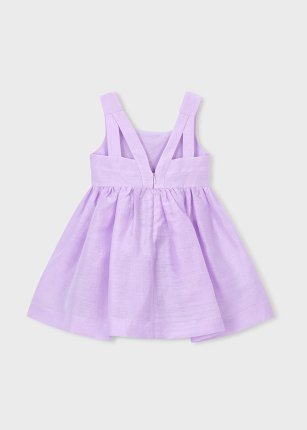 Vestito lino Malva 2-9 anni | Mayoral