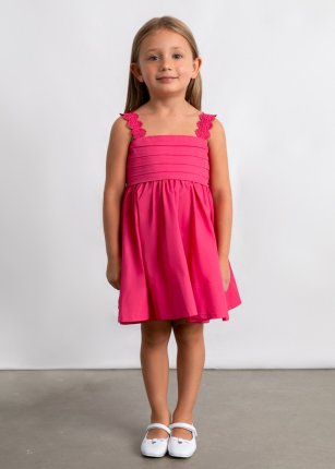 Vestito saten Clavel 2-9 anni | Mayoral