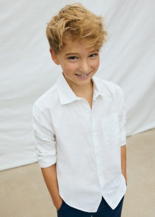 Camicia m/l Bianco 8-18 anni | Mayoral