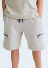 Bermuda interlock zip Shitake 8-18 anni | Mayoral