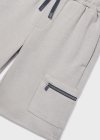 Bermuda interlock zip Shitake 8-18 anni | Mayoral