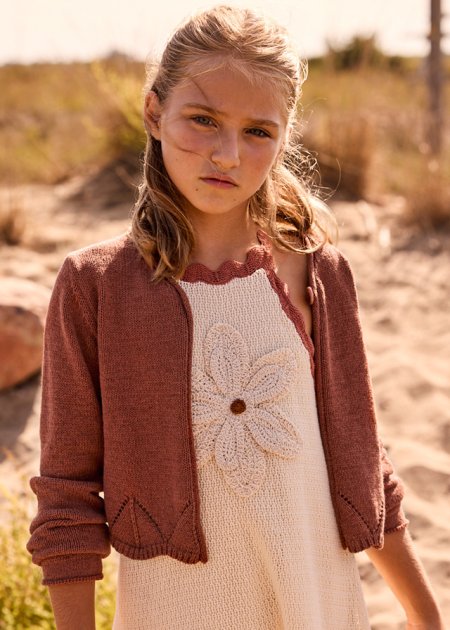 Cardigan tricot cinte Argilla 8-18 anni | Mayoral