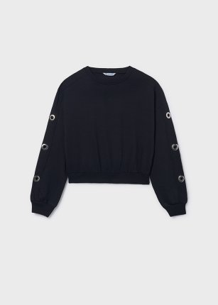 Pullover "railway" Nero 8-18 anni | Mayoral