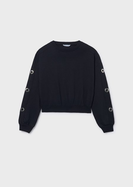 Pullover "railway" Nero 8-18 anni | Mayoral