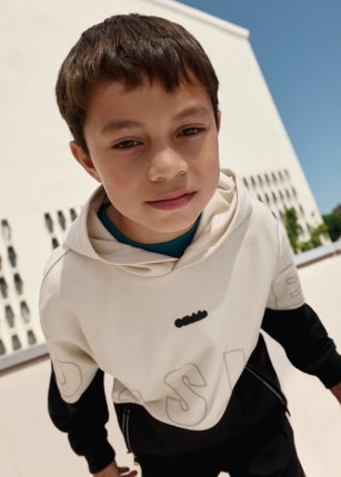 Pullover cerniere Nero 8-18 anni | Mayoral