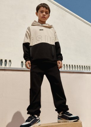 Pantalone interlock Nero 8-18 anni | Mayoral
