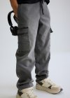 Pantalone denim jogger cargo Grigio med 8-18 anni | Mayoral