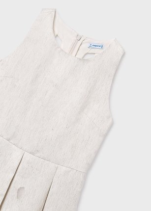 Vestito bordatura Lino 8-18 anni | Mayoral