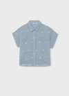 Blusa 2 pezzi Celeste 8-18 anni | Mayoral