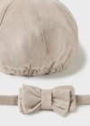 Set cappello, bretelle papill