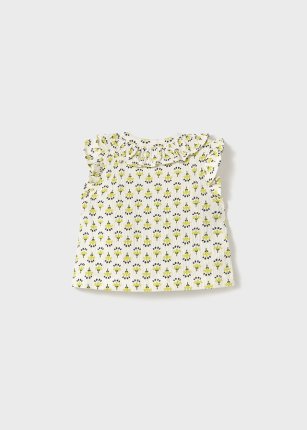 Blusa stampata neonata