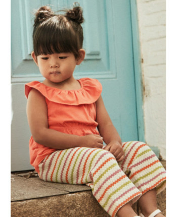 Completo pantalone e top neonata