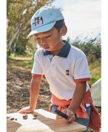Polo grafica schiena bambino