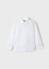 Camicia manica lunga lino bambino