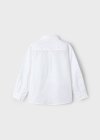 Camicia manica lunga lino bambino