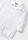 Camicia manica lunga lino bambino
