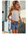 Pantaloncino stampato bambina