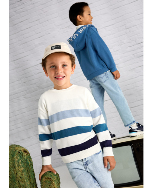 Maglione righe bambino