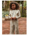 Pantalone lungo lino bambina