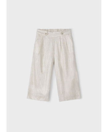 Pantalone lungo lino bambina