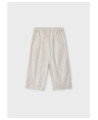 Pantalone lungo lino bambina