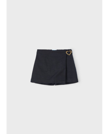 Gonna pantalone fibbia cuore bambina