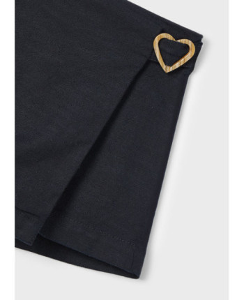 Gonna pantalone fibbia cuore bambina
