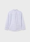 Camicia modello polo manica lunga  ragazzo