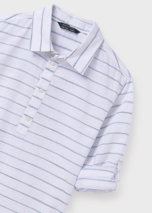 Camicia modello polo manica lunga  ragazzo