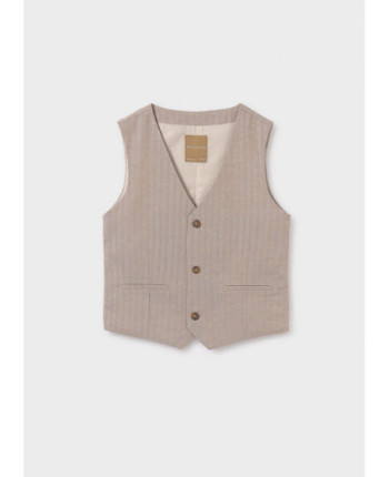Gilet elegante lino ragazzo