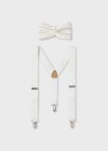 Set papillon e bretelle bambino