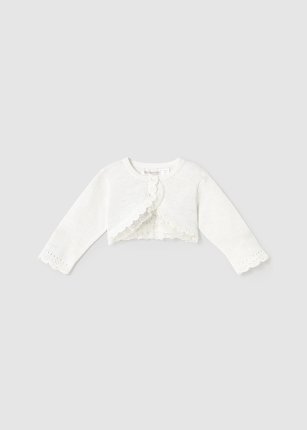 Cardigan tricot cerimonia neonata